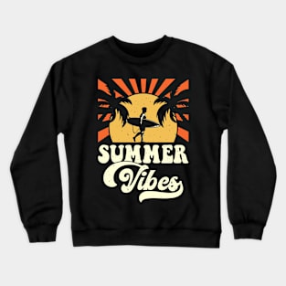 Summer Vibes T Shirt For Women Men Crewneck Sweatshirt